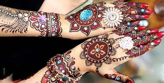 What Are the Differences Between Mehndi and Henna Hand Designs | by