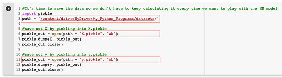 Properly pickle out to a path in Python when using Google Colab | by ...