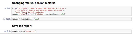 Automate Bank Reconciliations using Pandas library in Jupyter notebooks ...