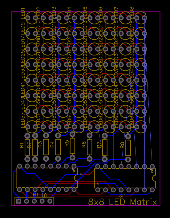 Build a Raspberry Pi Pico Powered 8x8 LED Matrix from Scratch | by ...