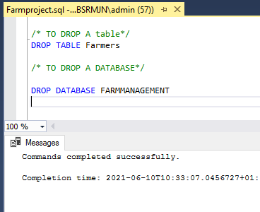 SQL PART 1: Using SQL to build a real life farm management database in ...