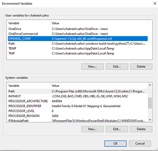 Install OpenSSL And Create A Self Signed Certificate On Window By