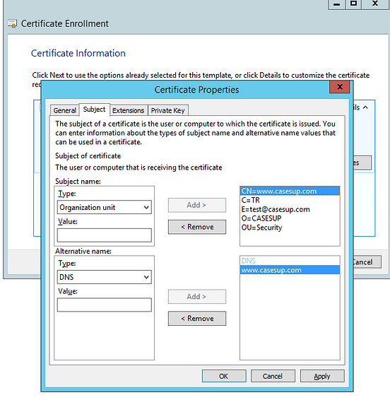 How to create sha256 csr on windows? by Abdurrahim Yıldırım Medium
