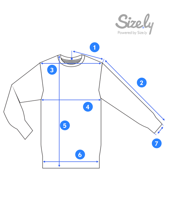 How to Measure a Sweatshirt?. Steps to Measure a Sweatshirt | by Sizely ...