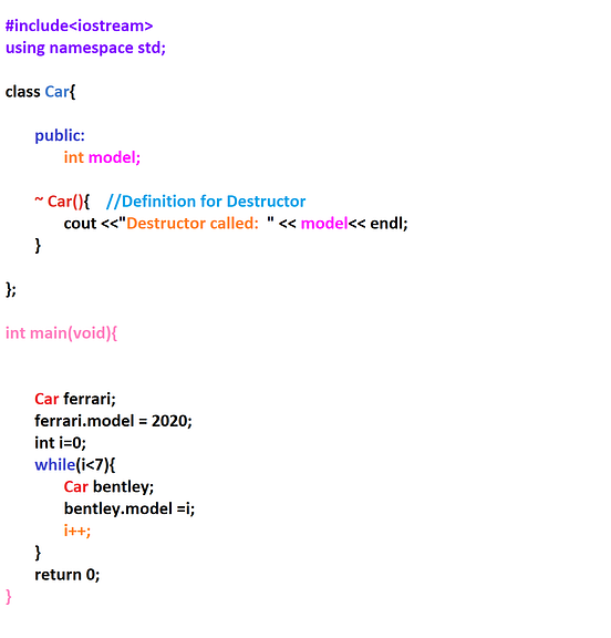 C++ Classes and Objects. Class: | by Derya Cortuk | Medium