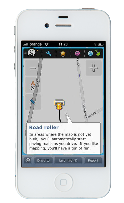 A Living History Of The Waze Map. Tracing The History Of Waze From A ...