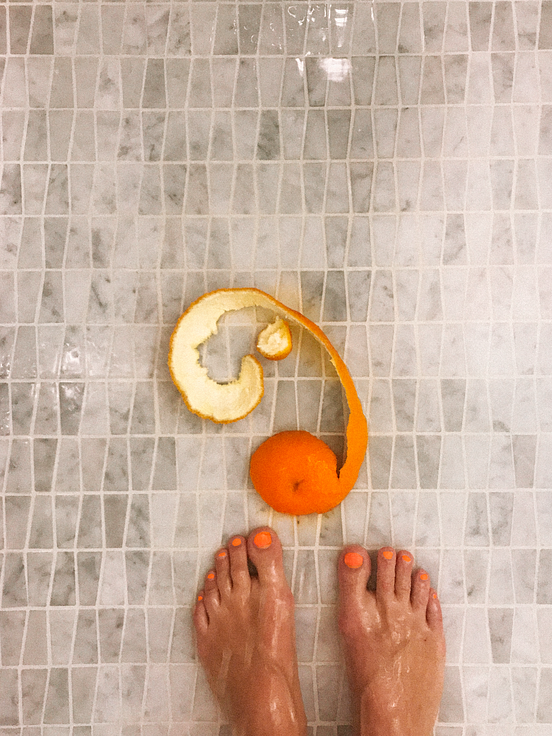 What Makes a Shower Orange So aPEELing? by Nebia The Nebia Blog