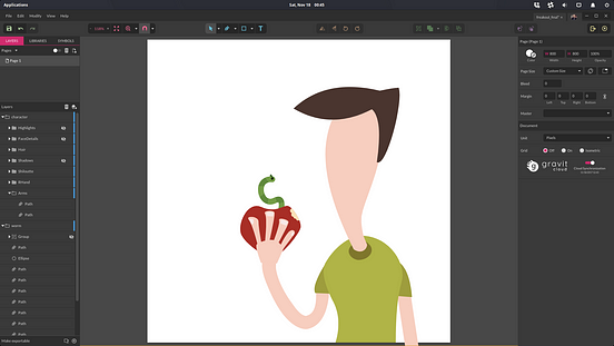 gravit designer basic explanation of pen tool