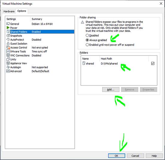 VMWARE LINUX How To Share Folder Between Host And VM By Alexandre Rosseto Medium