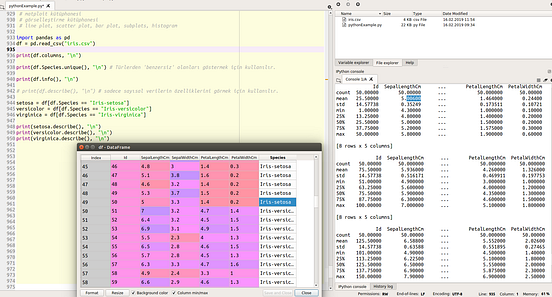 NumPy, Python Pandas ve Matplotlib | by {Kamil Kaplan} ® | Kodcular ...