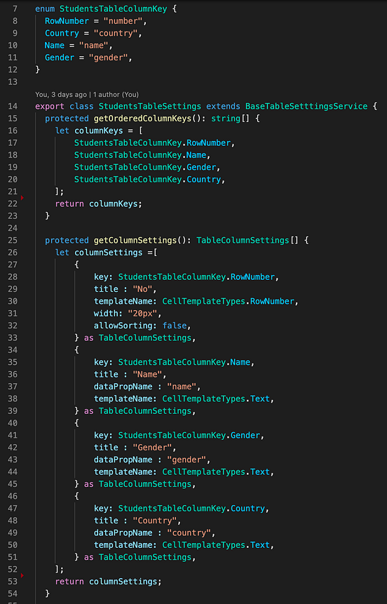 Make a Generic Angular Table. Represent New Data in Easiest Way. by