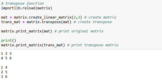Matrix in Python-Part2 (Operations) | by leangaurav | Industrial Python ...