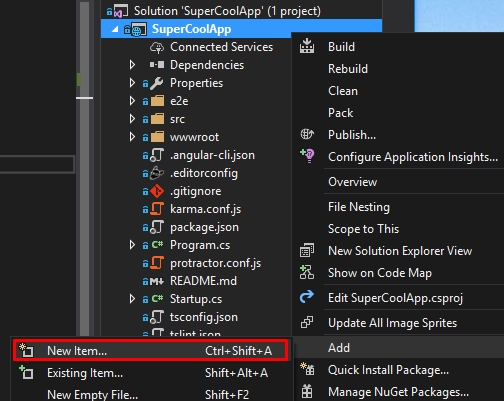How To Build An Angular Application With ASP NET Core In Visual Studio 2017 Visualized By 