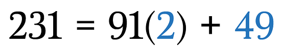 The Euclidean Algorithm. The Euclidean Algorithm is one of the… | by