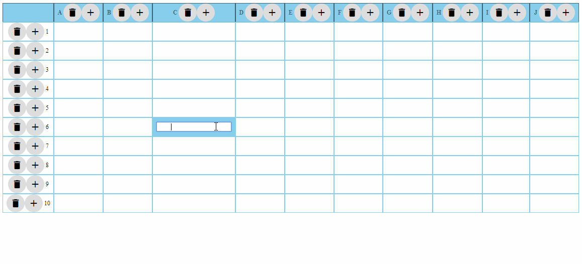Create a Spreadsheet With Angular and MatTable by Mahmood H
