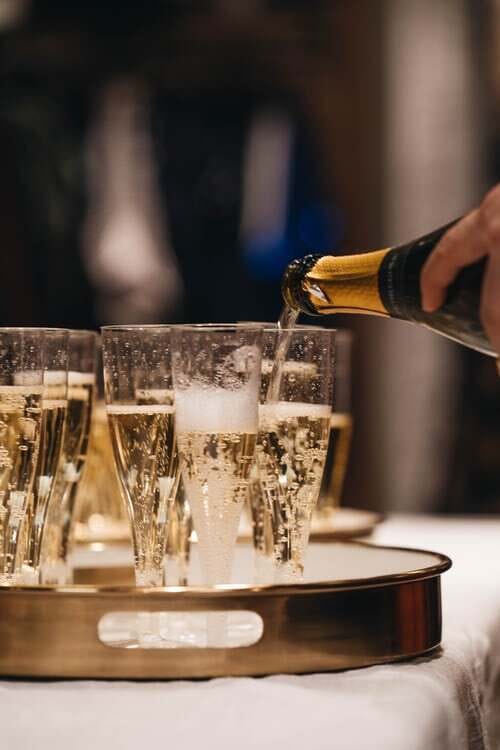 Champagne is for celebrating on the keto diet