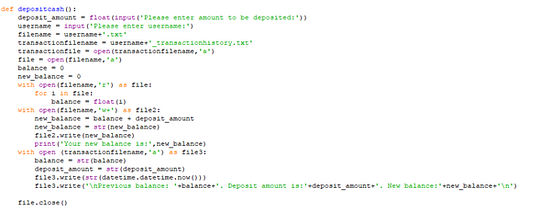 ATM machine with Python. A beginner’s project on writing Python… | by ...
