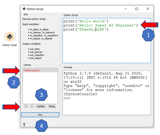 เขียนโค้ดน้อยลงเมื่อใช้ Python ร่วมกับโปรแกรม Orange Data Mining ตอนที่ ...