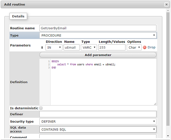 Create and Execute Stored Procedure in PHPMyAdmin | by Nishit Maheta ...