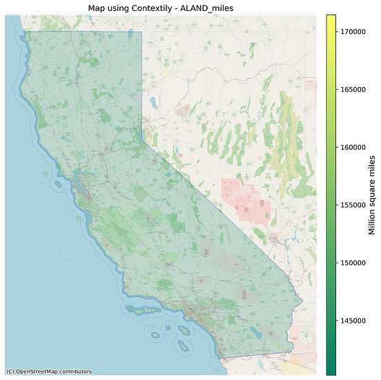 Plot maps from the US Census Bureau using Geopandas and Contextily in ...