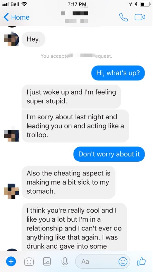 Just To Set The Record Straight I Didn T Have Sex With Her I Didn T