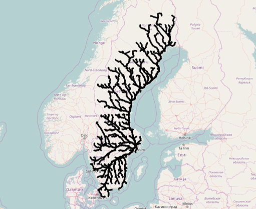 Animated routes with QGIS. I have been posting these GIF… | by Topi