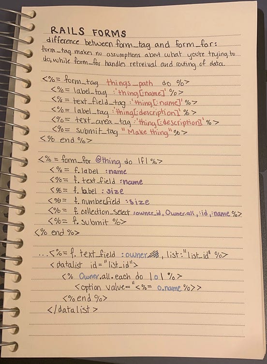 Note Taking & Coding. I have never been one to go back and… | by Andrea ...
