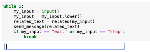 chatbot python