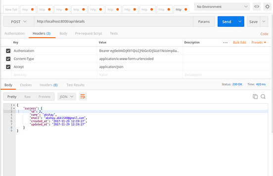 Create REST API in Laravel with authentication using Passport | by ...