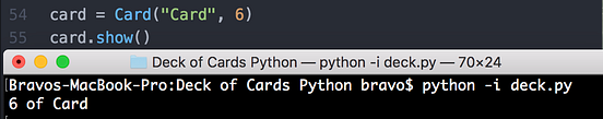 Build a Deck of Cards with OO Python | by Anthony Tapias | Medium