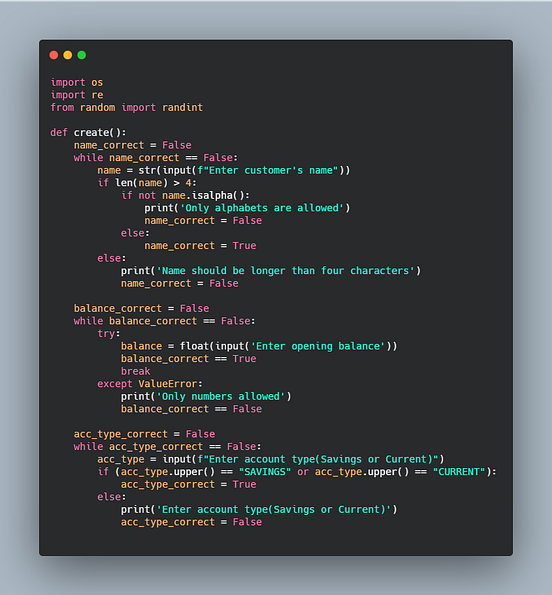 Simulating a Banking System with Python | by Anderson Osayerie | Medium