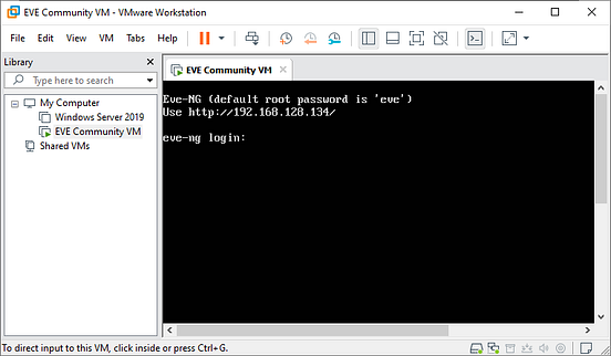 Configuring EVE-NG on VMWare Running on Windows 10 Hosts | by Brian ...