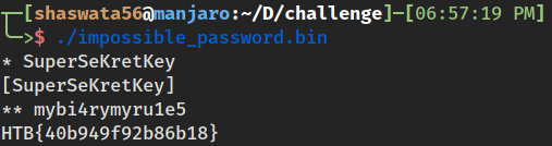 Impossible Password Hackthebox Reversing Challenge By Shaswata Das Impossible Password Hackthebox Reversing Challenge By Shaswata Das