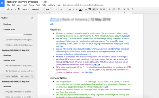 Research Synthesis. User research is essential UX Design… | by Peter ...