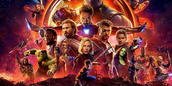Avengers Infinity War Netflix Sweden