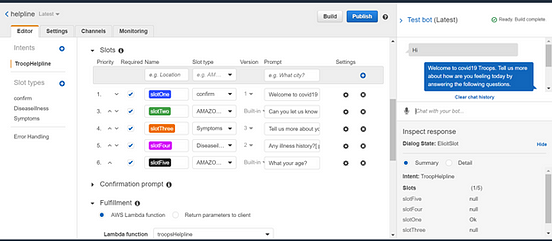 how to create a simple chatbot in python