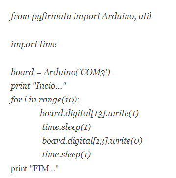 Programando Arduino em Python [PyFirmata] | by Wellington C. Faria | Medium