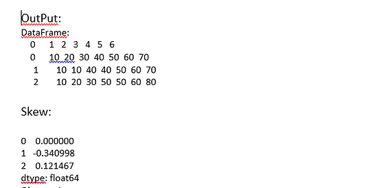 Kurtosis() & Skew() Function In Pandas | by Atanu Dan | Sep, 2020 | Medium