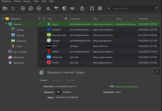 keepassxc firefox extension