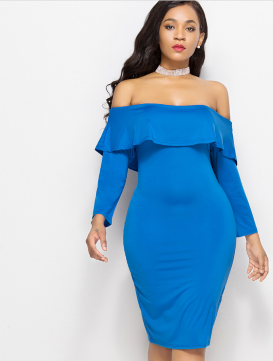 style casual bodycon dress