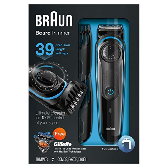 braun beard trimmer 39 precision length settings
