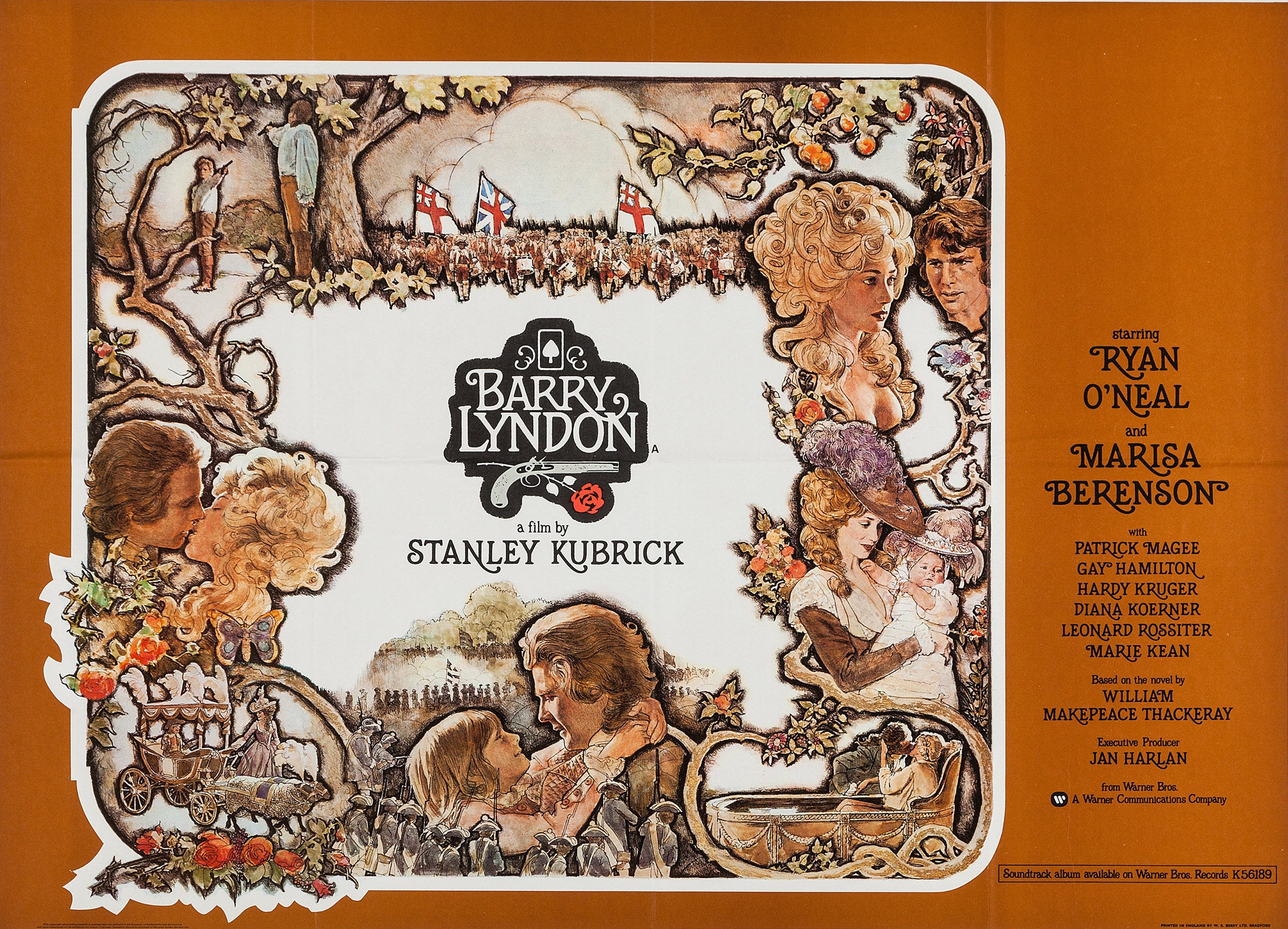 The Barry Lyndon poster is a design classic, not designed by Saul Bass | by  David Hall | UX Collective