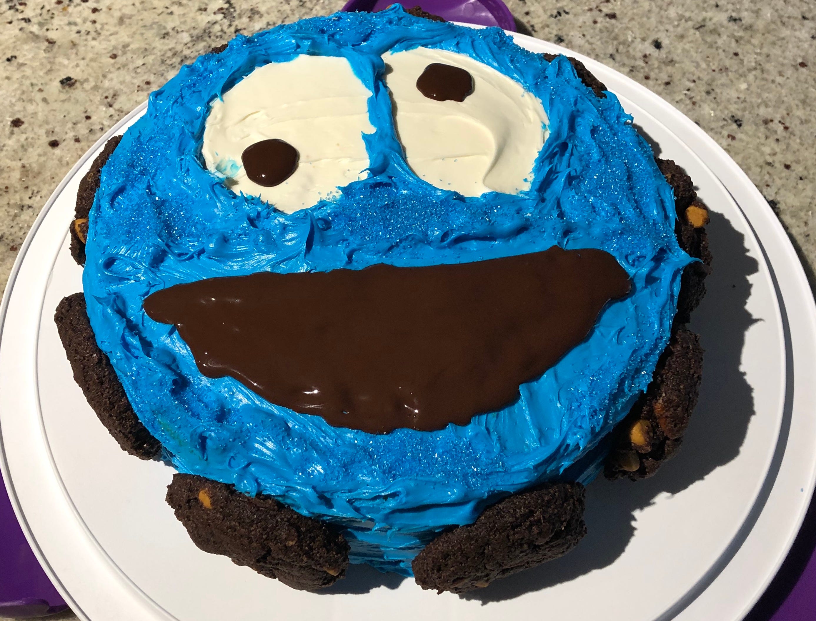 The Cookie Monster Cake That Wows Everybody By Viggy Hampton Mph Illumination Medium