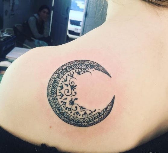 The Reasons Why We Love Best Crescent Moon Tattoo Best Crescent