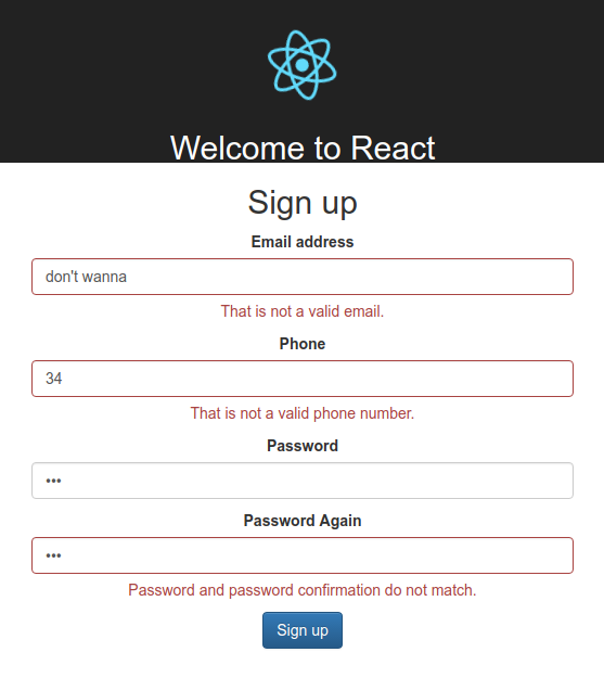 Form Validation In React Client Side Validation Is The Process