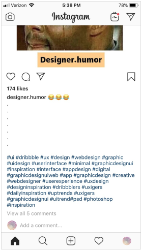 UI/UX Case Study: Re-imagining how Instagram displays hashtags | by ...