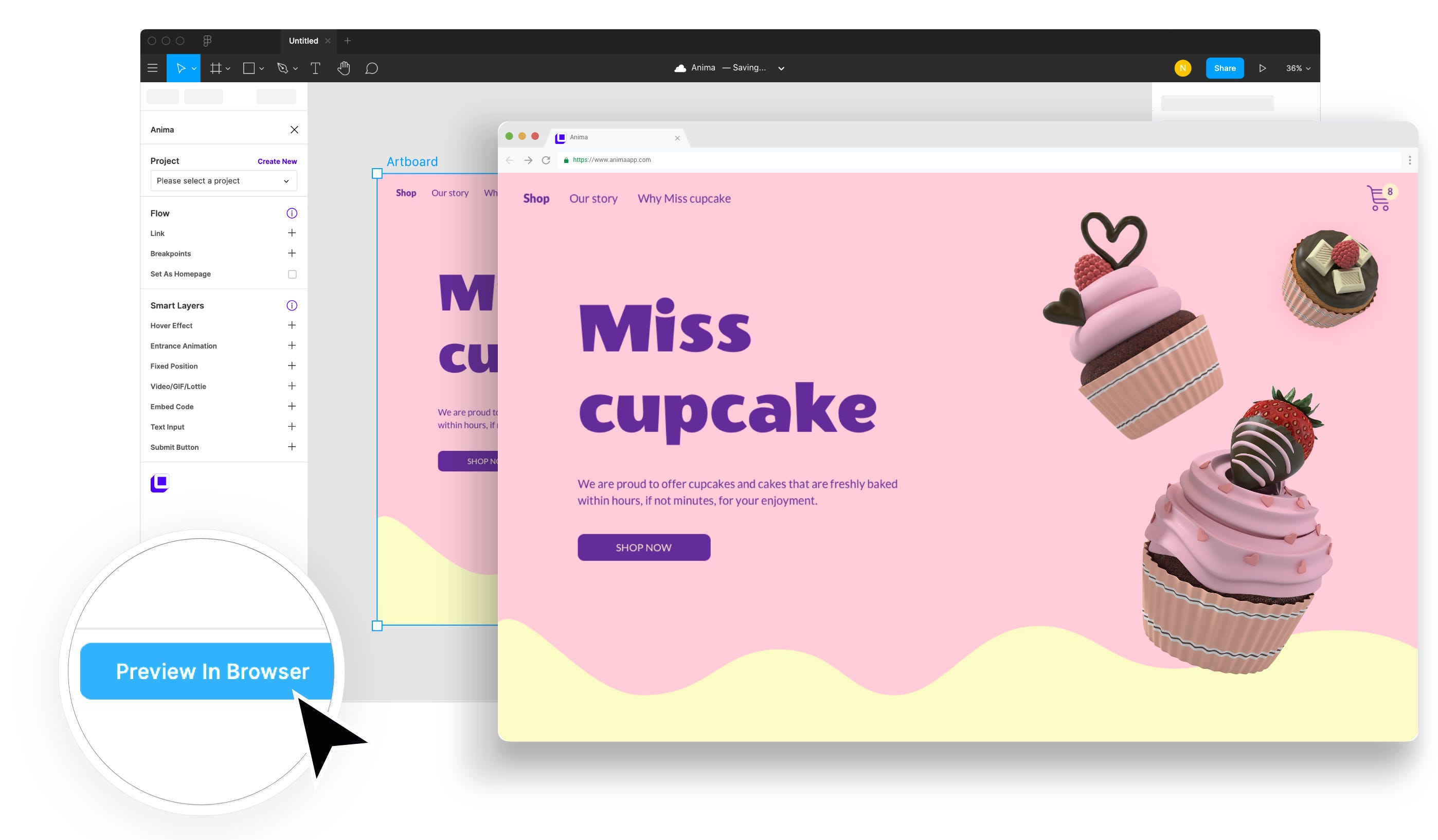 How To Create A High Fidelity Prototype And Export Html With Figma By Anima App Anima App
