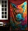 Lighten your bedroom and transform your bed with the royal grandeur Psychedelic of Indian culture.