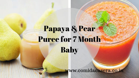 papaya for 6 month baby