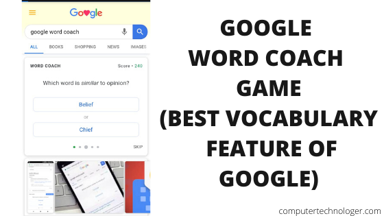 Word coach google Google's 'Word